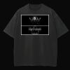 Playera Oversized: Peso Completo 255 grs Miniatura